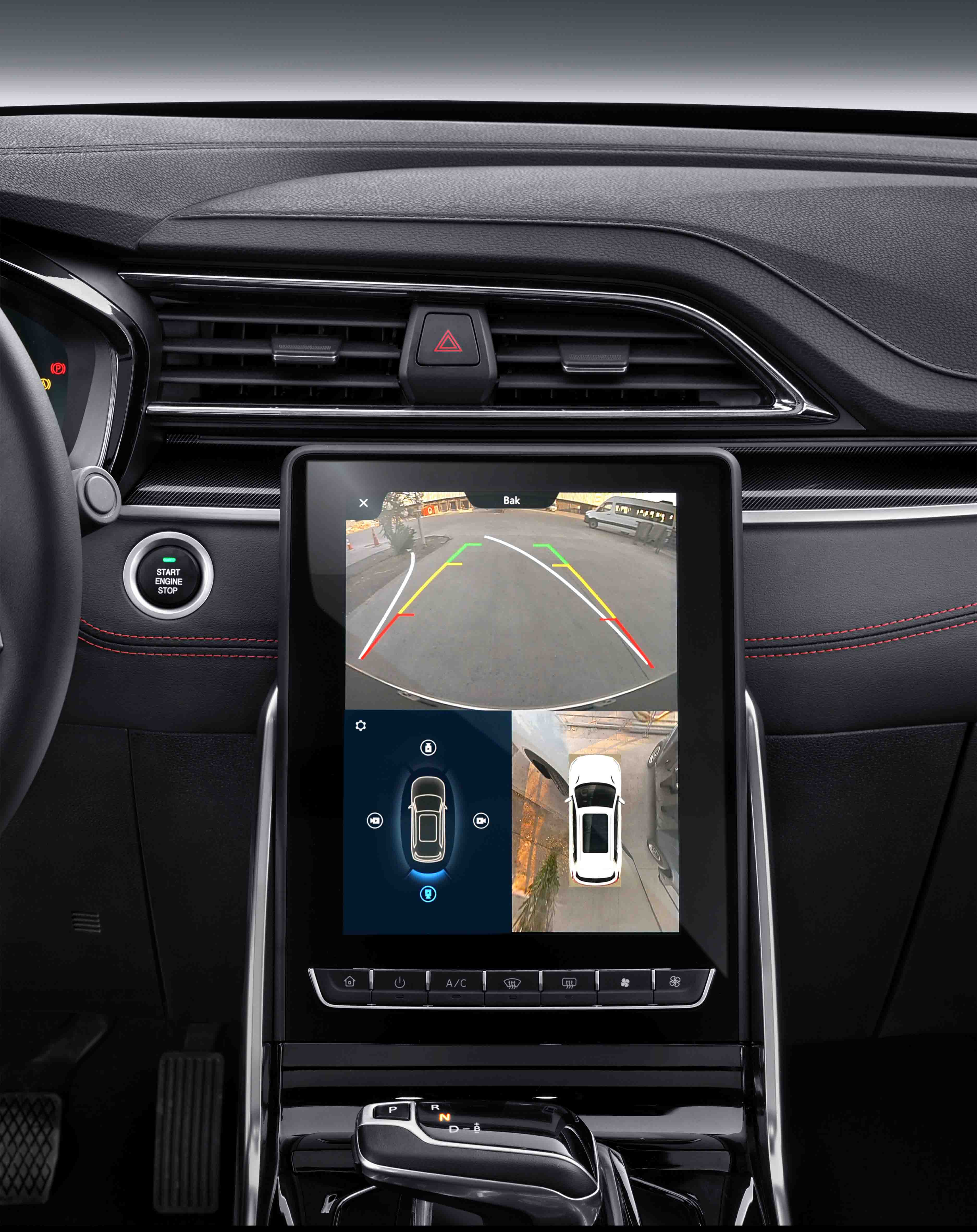 MAXUS EUNIQ6 PANTALLA CAMARA 360 GRADOS